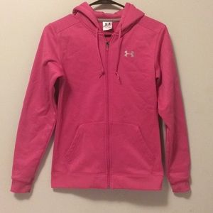 A pink jacket from Under Armour